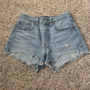Levi's Blue Jean Shorts